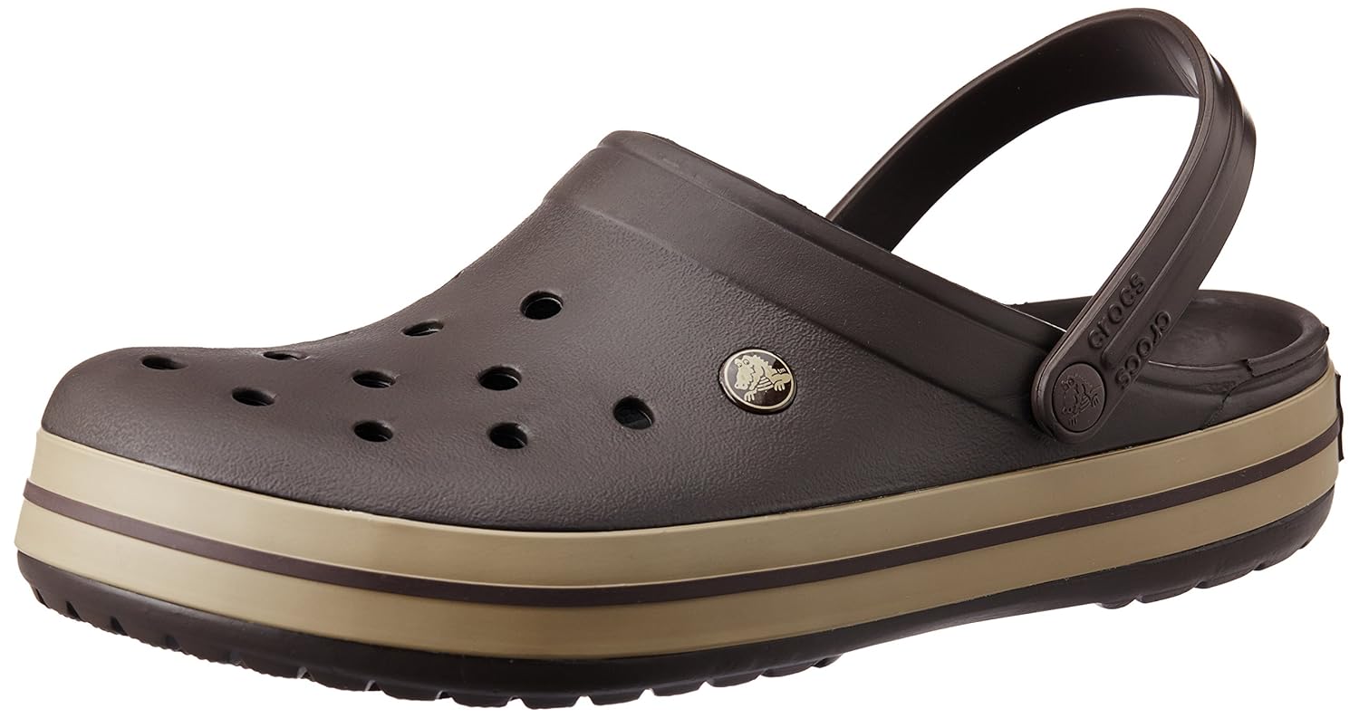 crocs crocband espresso khaki