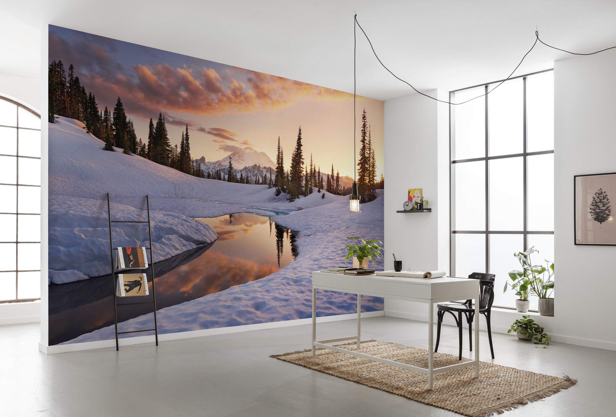 Komar SHX9-005 Non-Woven Photo Wallpaper America The Beautiful | XXL Decorative Nature Landscape Bedroom Living Room Office Hallway | Size 450 x 280 cm (Width x Height) | Multi-Coloured