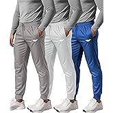 AMERICAN HEAVEN Men's Track & Training Jogger Pants | Multi Pack | Athletic Loose-fit Speed Sweatpants for Workout