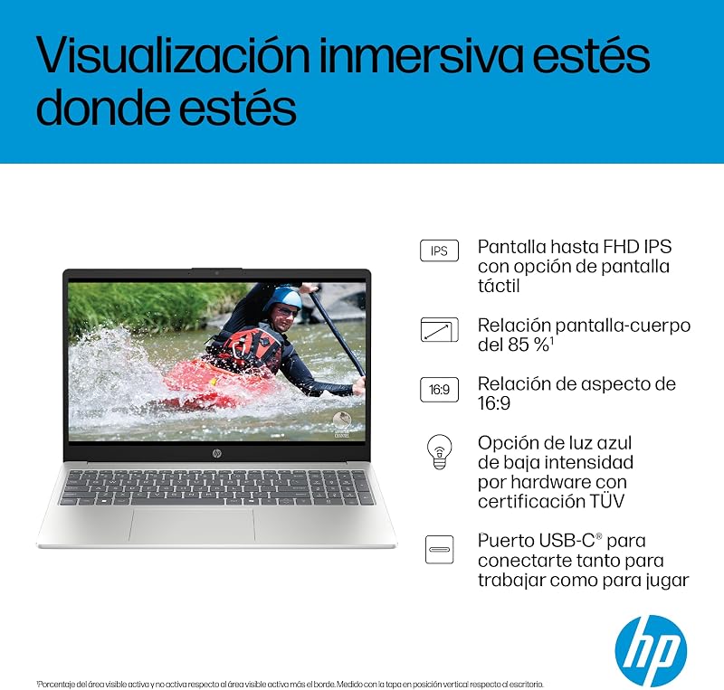 15-fd1015nsx - Ordenador portátil 15,6" FHD (1920x1080), Intel Core 7