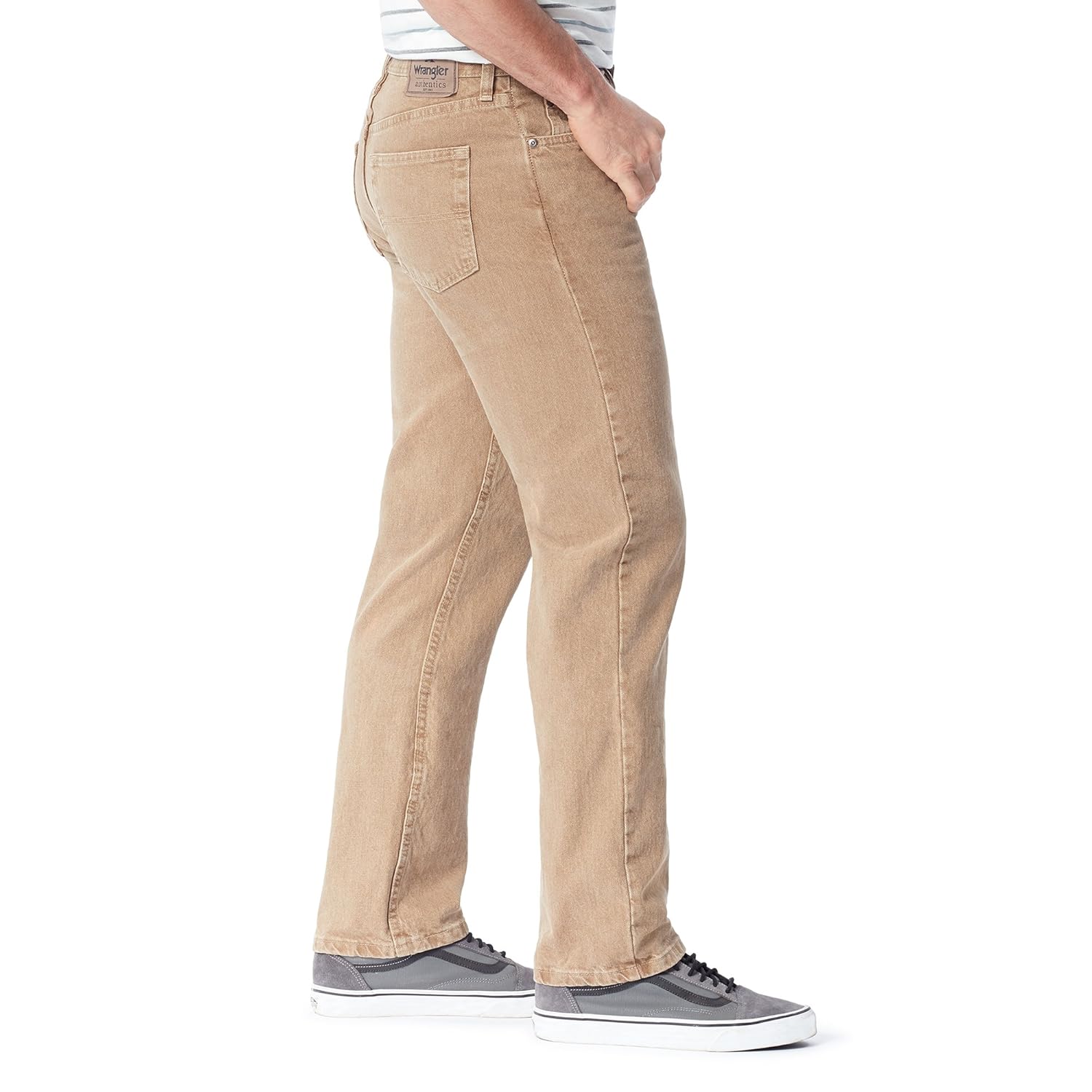 wrangler men's authentics classic regular fit jeans