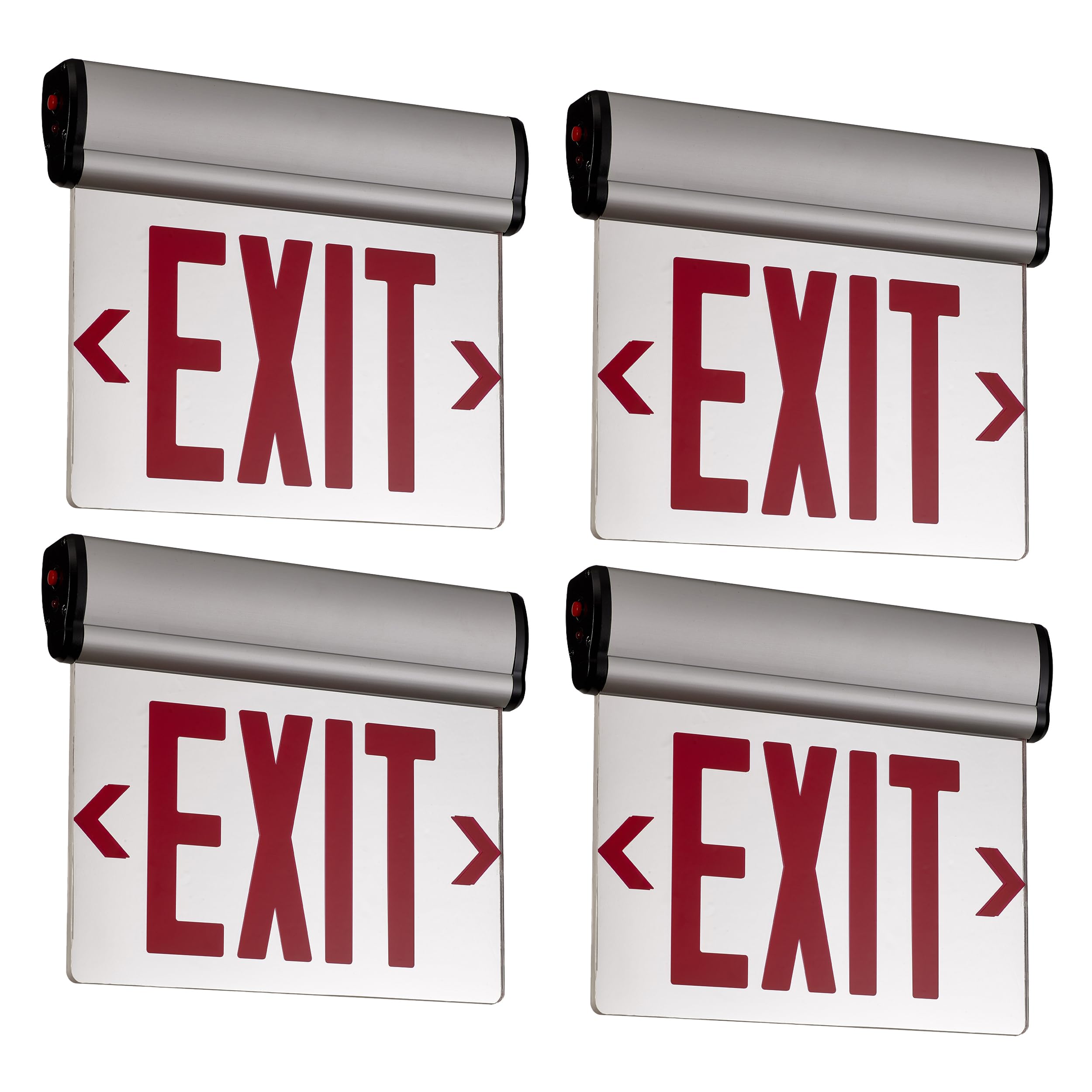 TANLUX Red Exit Signs for Business, Double Sides