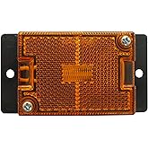 Optronics MC35AEBP Amber Ear Mount Marker Clearance Light With Reflex