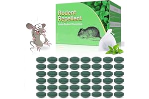 EFFVES Mouse Repellent, 12 Pack Peppermint Mouse Repellent, Natural Mice Repellent for Indoor and Outdoor Use, Effective Against Mice, Rats, and Other Pests, Safe for Pets and Family.