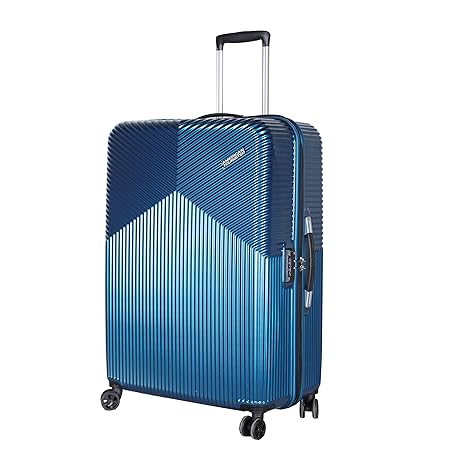 American Tourister Polycarbonate 79 cms Moonlight Blue Hardsided Check-in Luggage (FC6 (1) 21 003)