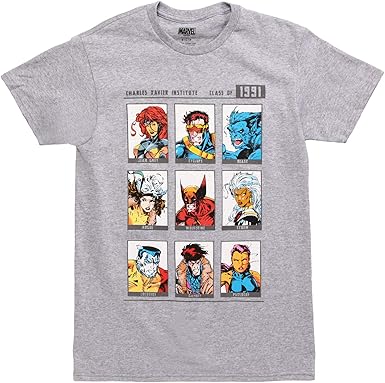 Amazon Com Mad Engine X Men Yearbook Of 1991 Adult T Shirt Clothing