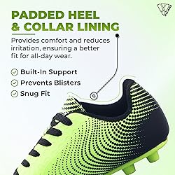 Vizari USA Stealth Boys Girls Soccer Cleats | Youth