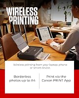 Canon MAXIFY BX110 Compact Printer Wireless USB C Battery view 4