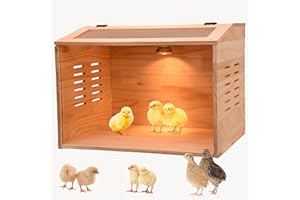 CYZARIZE Brooder Box for Chicks,3-8 Chicken Brooder Heater, Chicken Brooders for Baby Chicks with Heaters Poultry Heater for Chicks Ducks Quail Birds