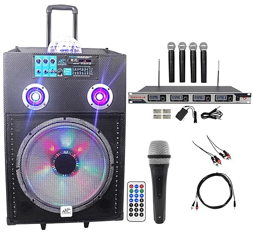 NYC Acoustics Powered 15" Karaoke Machine review