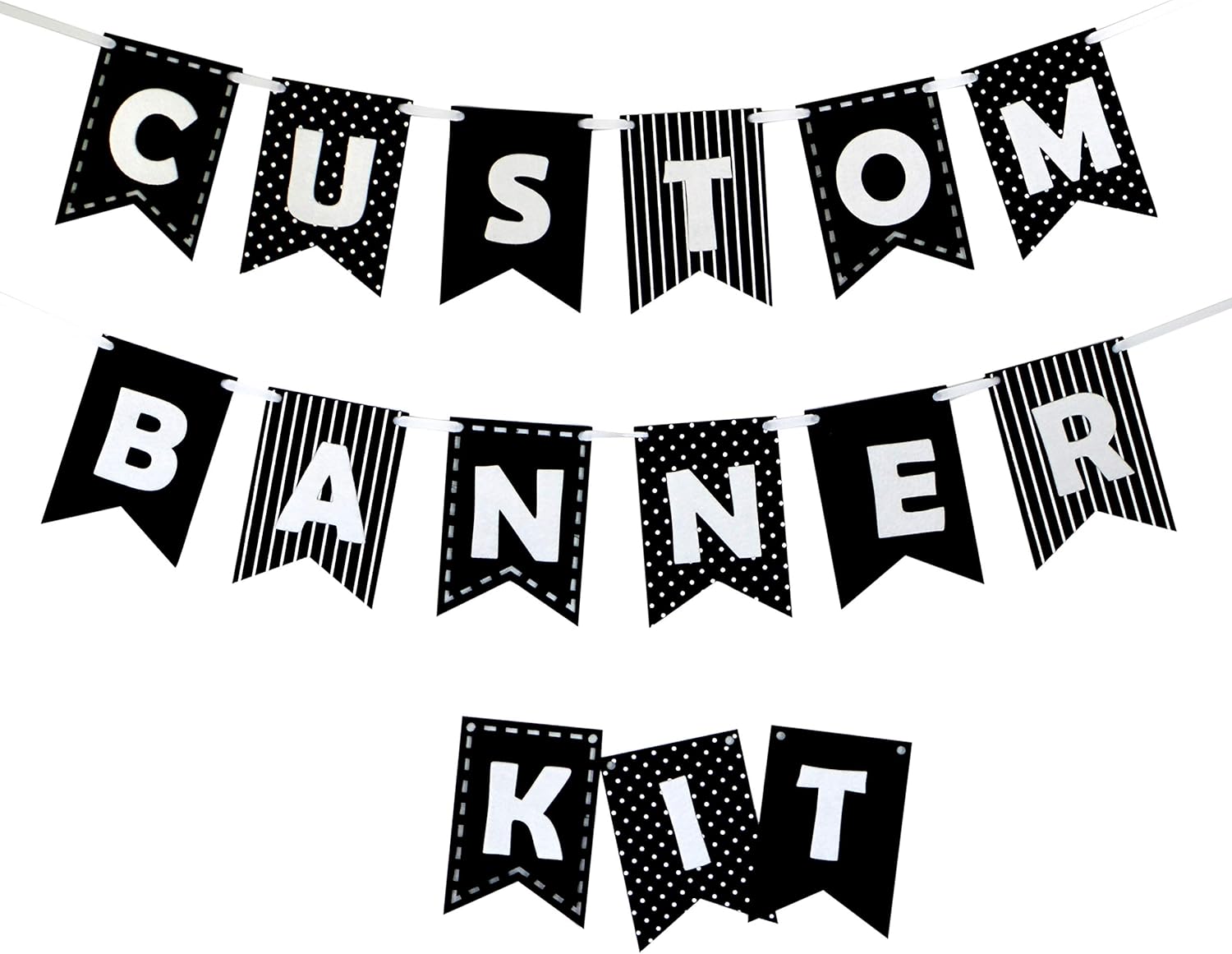 Amazon Com Decomod Custom Banner Kit Bunting Letters Laser Cut