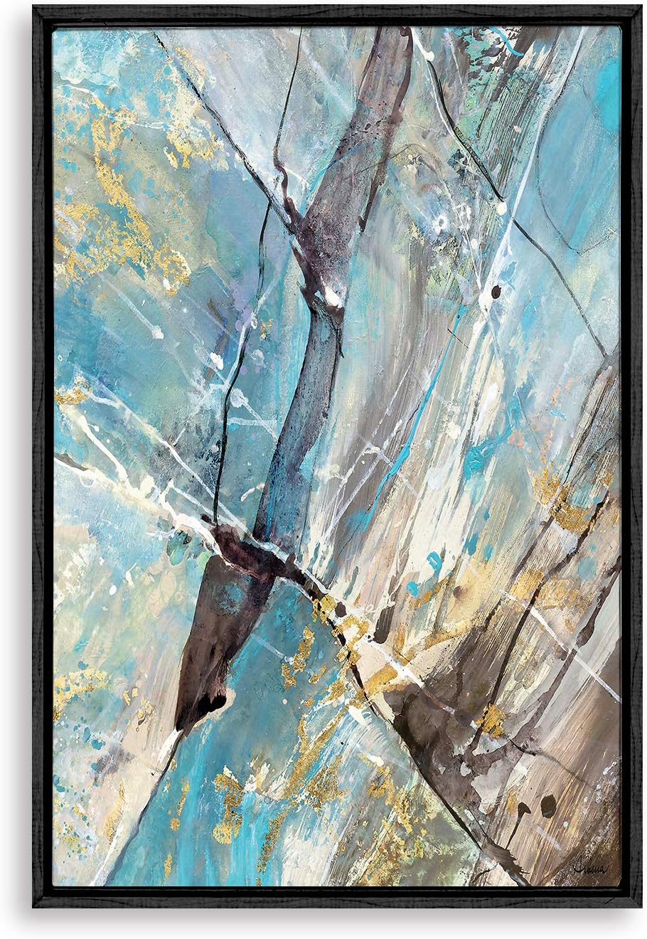 signwin-Framed Canvas Wall Art-Nordic Style-Canvas Prints Home Artwork Decoration for Living Room,Bedroom - 24x36 inches