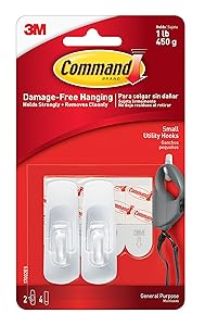 3M Command Small Plastic Hooks