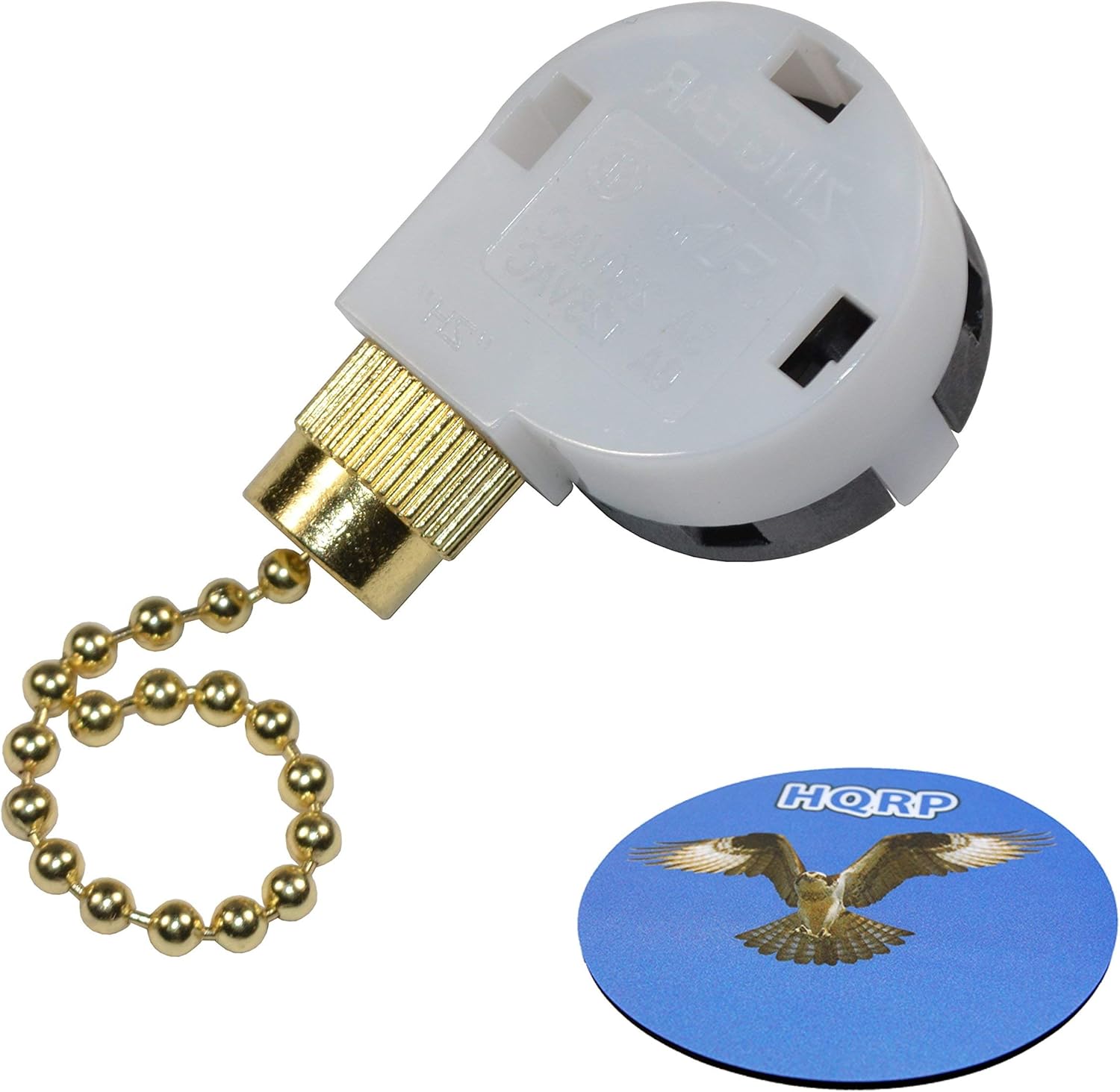 Hqrp Ceiling Fan 3 Speed 4 Wire Control Switch Compatible With Hampton Bay Ceiling Fan Function L 1 2 3 L 2 3 L 1 3 L 1 2 Hqrp Coaster Amazon Com