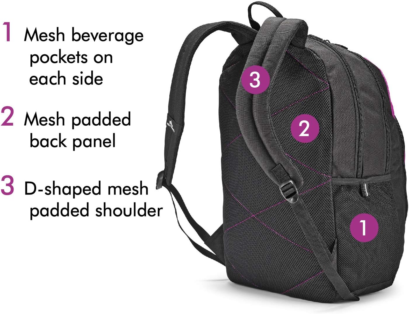 high sierra daio backpack