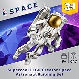 LEGO Creator 3in1 Space Astronaut Toy to Dog Figure to Viper Jet view 2