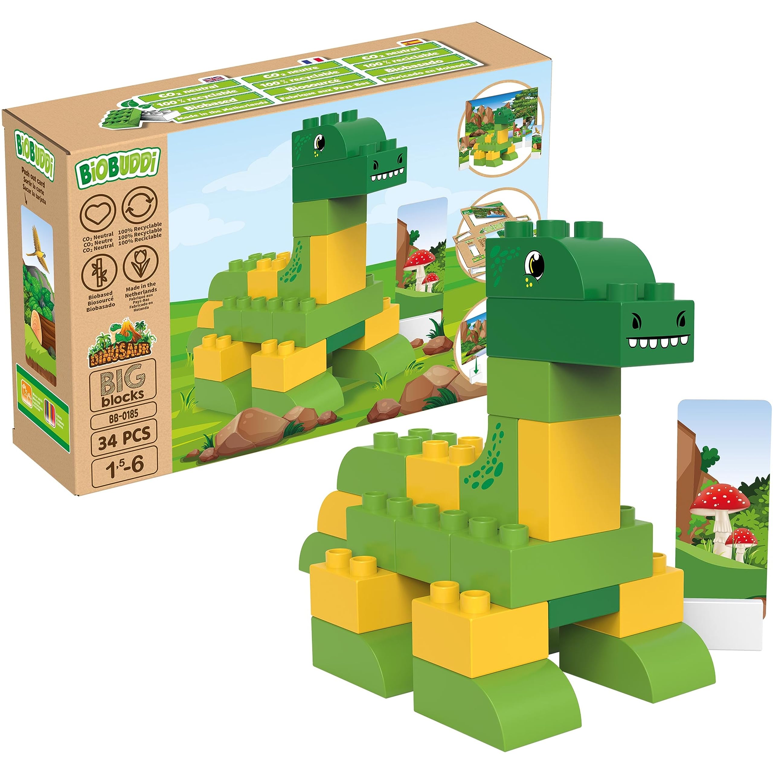 BiOBUDDI Dinosaurs - Brontosaurus