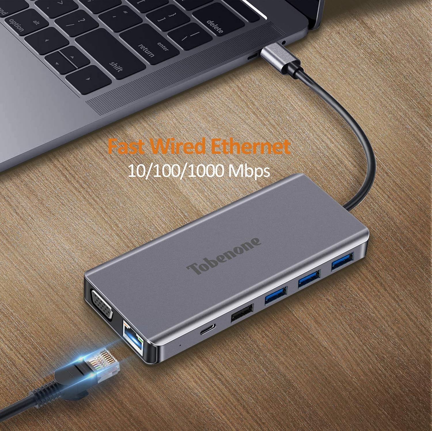 USB C Dual Monitor Docking Station for Laptop, 13-in-1 USB C Hub Adapter with HDMI DisplayPort VGA, 2 USB, USB C Charging and 3.5mm Audio, USB C Docking Station Compatible for USB C Windows Laptops: Computers & Accessories