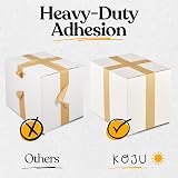 Koju Kraft Paper Packing Tape 24mm x 50m 6 Pack Eco Friendly Recyclable view 5