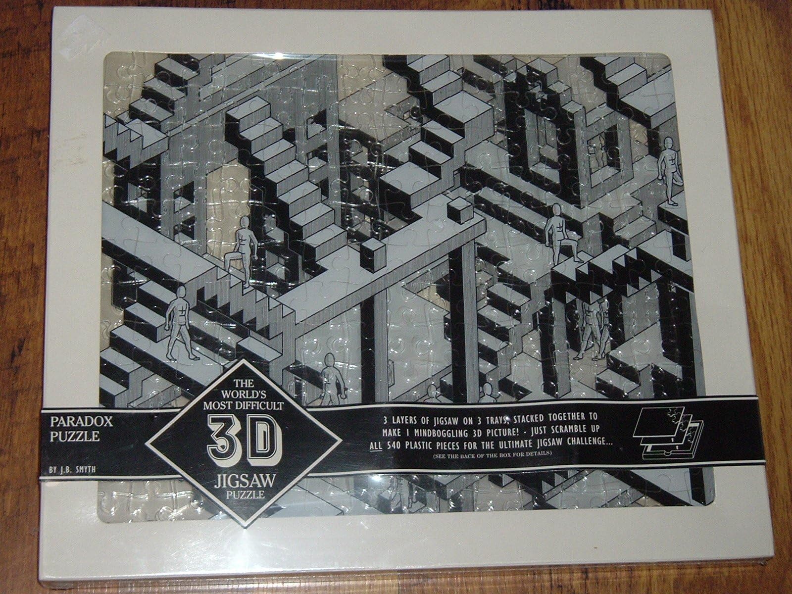 Paradox Puzzle by J. B. Smyth; the World's Most Difficult 3D Jigsaw Puzzle