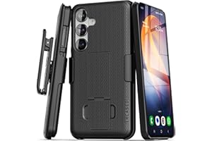 Encased DuraClip Compatible with Samsung Galaxy S26 Plus Belt Clip Case with Phone Holster and Kickstand