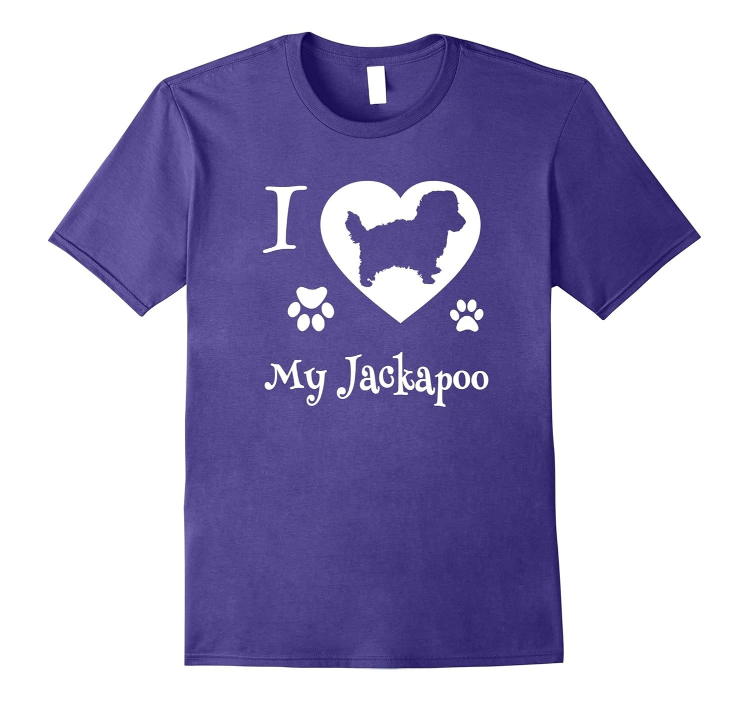 I Love My Jackapoo Best Jackapoo Shirt-ANZ