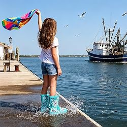 WTW Toddler and Kids Rain Boots Unisex-Child