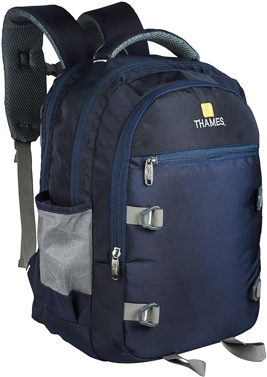 Thames Urban Polyester 35L Laptop | Travel | School Backpack (Navy Blue)