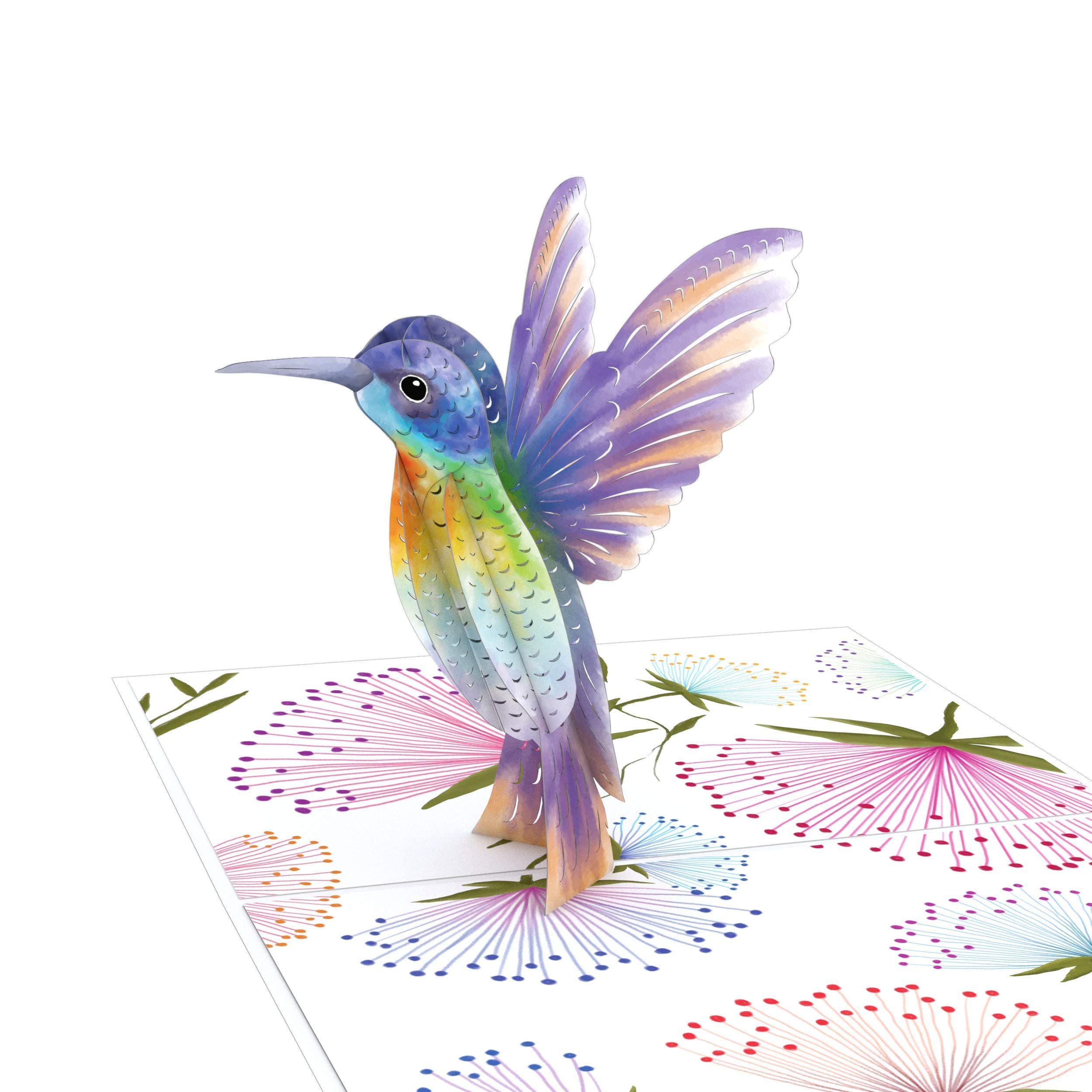 Lovepop Mother’s Day Hummingbird Pop-Up Card – Mother’s Day Card – Handcrafted 3D Pop-Up Greeting Card for Her – Mother’s Day Love Card