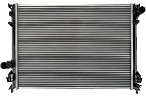 AUTOSITY CU13157 Radiator, Compatible with 2009-2017 Charger Challenger Chrysler300, Aluminum Automotive Replacement Radiator