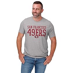 FOCO Men's Standard NFL Bold Wordmark Short Sleeve