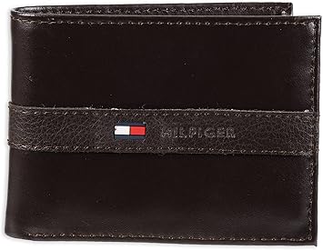 Amazon Tommy Hilfiger トミーフィルフィガー 財布 メンズ 財布 Men S Leather Ranger Passcase Wallet Brown Tommy Hilfiger トミーヒルフィガー シューズ バッグ