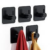 Adhesive Hooks Heavy Duty 30lb(Max) Wall Hooks, 5