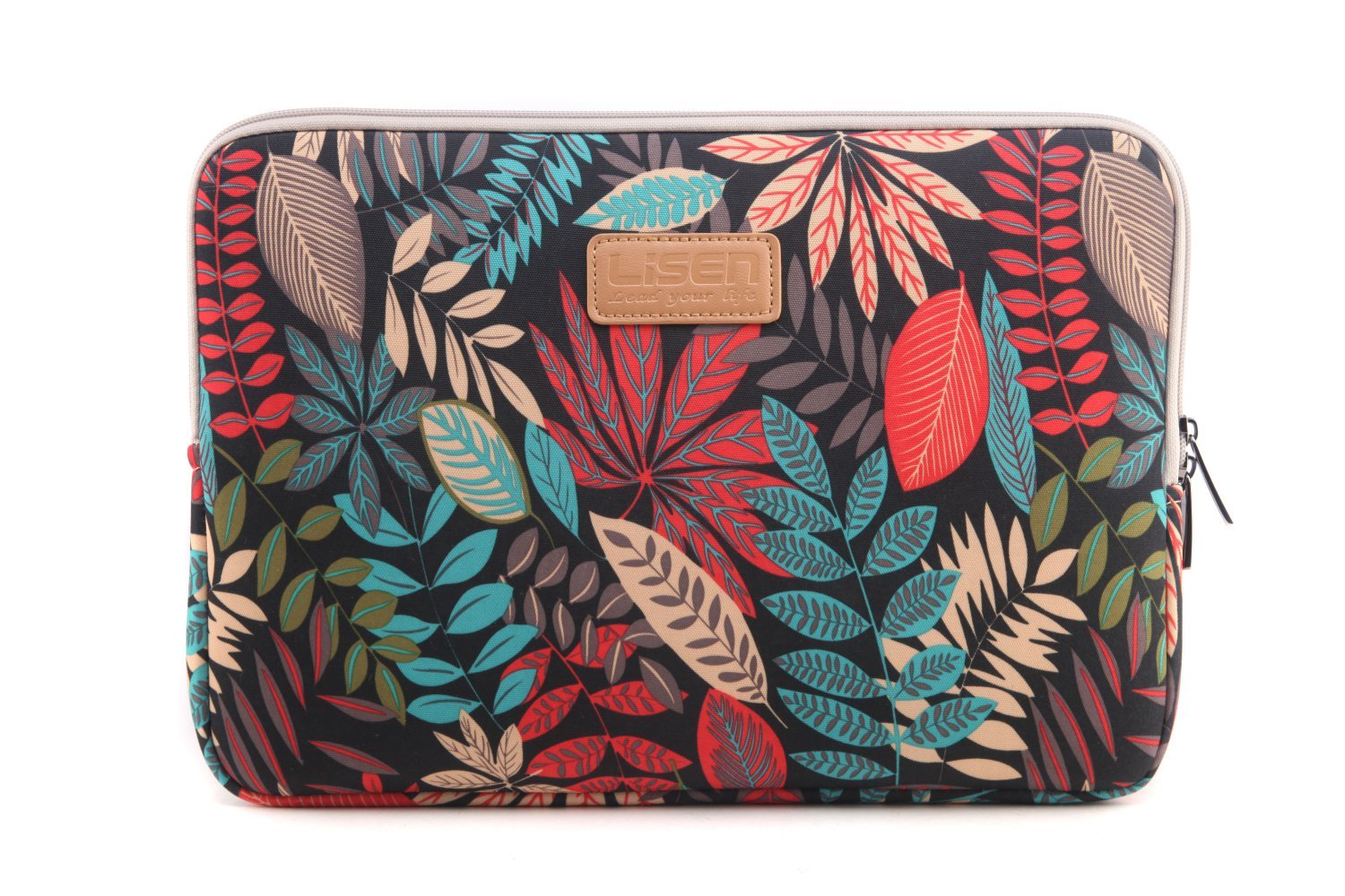 fdsmall Laptop Sleeve Case, 13-13.3 Inch,Laptop Sleeve Notebook Carrying Case Waterproof Shock Resistant Bag Case (Red leaves)