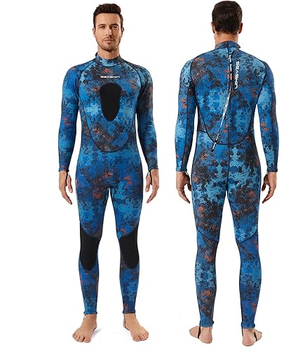 Amazon.com: OMER 7mm Holostone Camouflage Spearfishing Wetsuit
