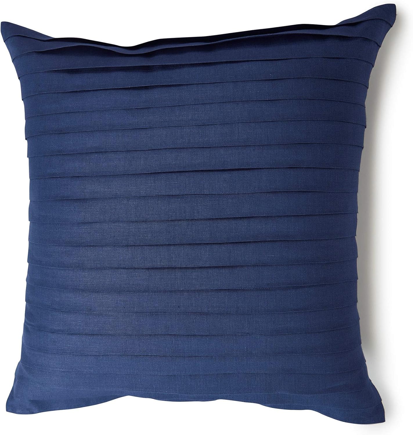 Amazon Com Solino Home Linen Pillow Cover Pleated Pattern