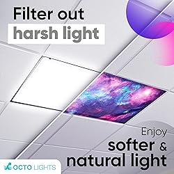Magnetic Fluorescent Light Covers for Ceiling