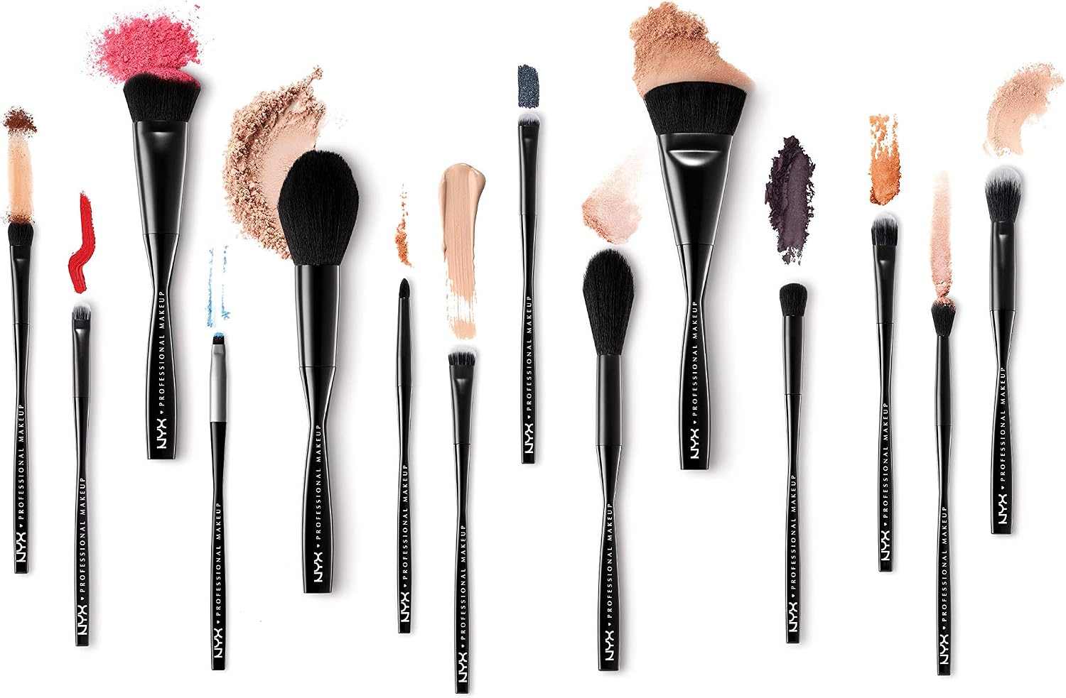 NYX Professional Makeup Pro Brush Eye Makeup Brush - Blending, 0.021 kg, multi-coloured, 1 Stück (1er Pack) - Image 4