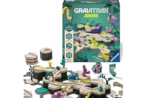 Ravensburger GraviTrax Junior Starter Set - My Jungle - Preschool Marble Run Game - Fun Building Experience - STEM-Friendly, Interactive Learning - MESH Accredited - Kids Age 3 and Older