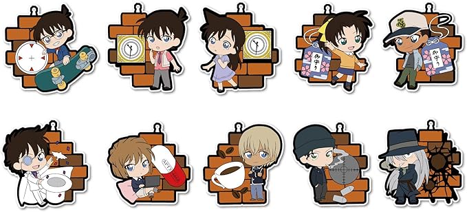 Amazon トイズワークスコレクションにいてんごむっ 傘チャーム 名探偵コナン Box アニメ 萌えグッズ 通販