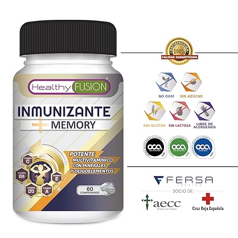 Potente y Completo Multivitamínico con Vitaminas C, E, B3, B5, A,
