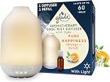 Glade Essential Oil Diffuser Holder & Refill Orange Neroli 17.4ml Dual Wick