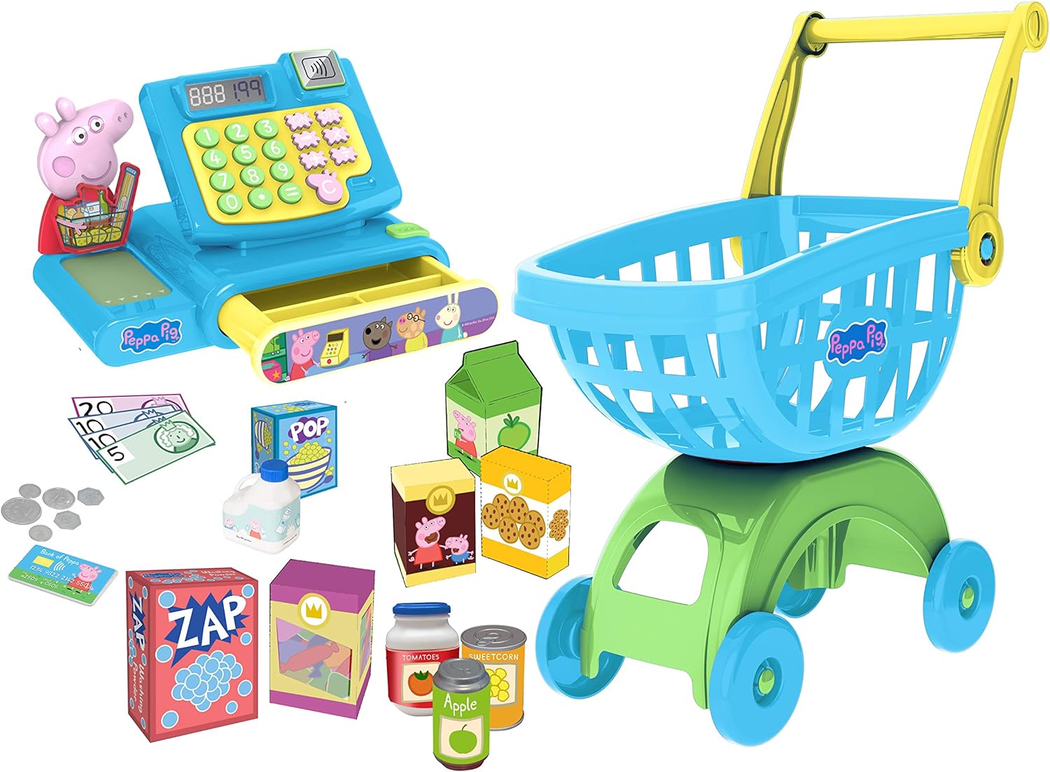 CYP BRANDS Tienda Supermercado Peppa Pig, Multicolor (1): Amazon.es: Juguetes y juegos