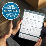 Clear Mind Concepts A4 Daily Planner Pad 100 Undated Tear-Off Sheets 120gsm view 6