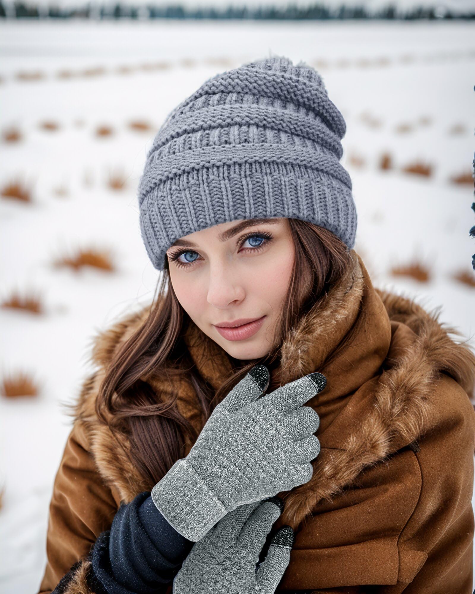 4 Pairs Women gloves