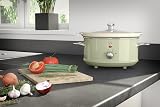 Swan Retro Slow Cooker 3.5L 200W Green SF17021GN with 3 Temps view 2