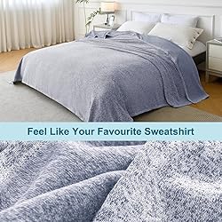 KAWAHOME Sweatshirt Summer Blanket King Size for