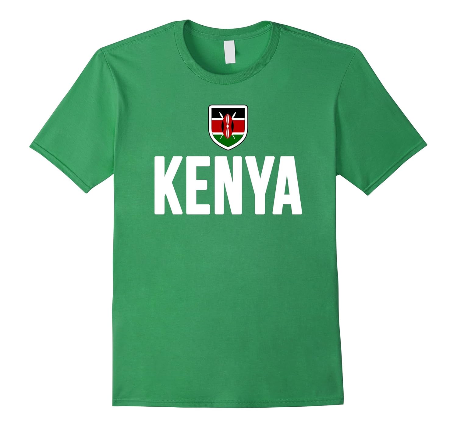 KENYA Tshirt Kenyan Pride Flag Tee Soccer Football4LVS 4loveshirt