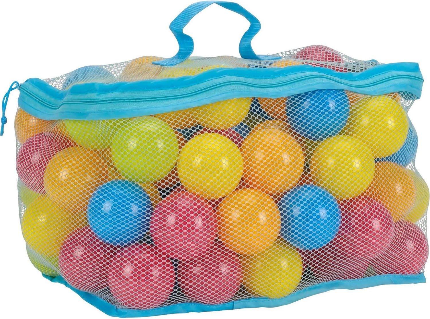 Balls for Ball Pit Bag of 100 MultiColoured Play Balls Ball Pool
