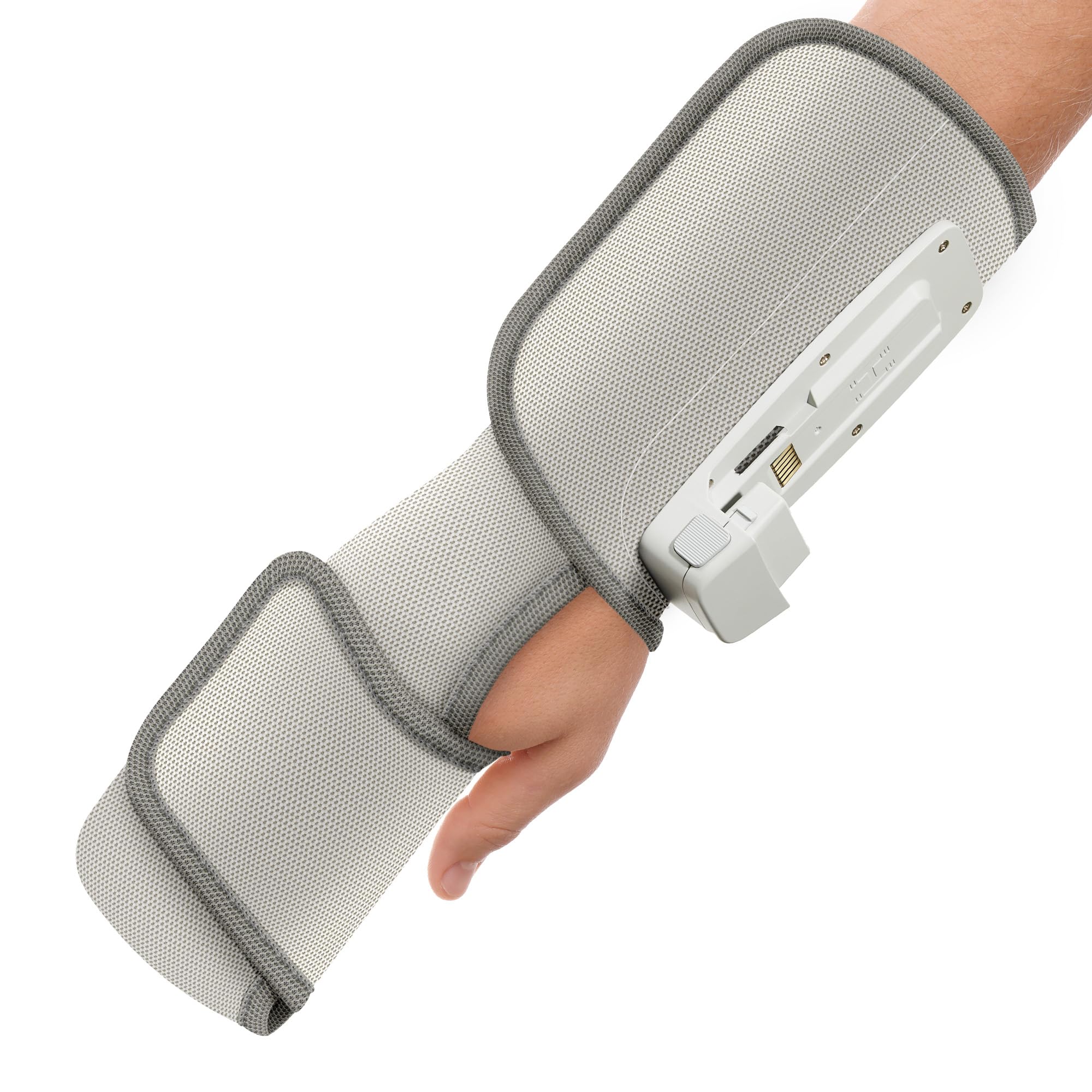 HoMedics Modulair Compression Hand Wrap - Hand Support Wrap, Adjustable Heat Compression Massage for Enhanced Muscle Discomfort Ease, Blood Circulation & Muscle Recovery - Controller Sold Seperately